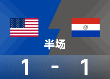 Hiệp một trận giao hữu: Reina chớp nhoáng, Als gỡ hòa, Mỹ tạm dẫn 1-1 Paraguay